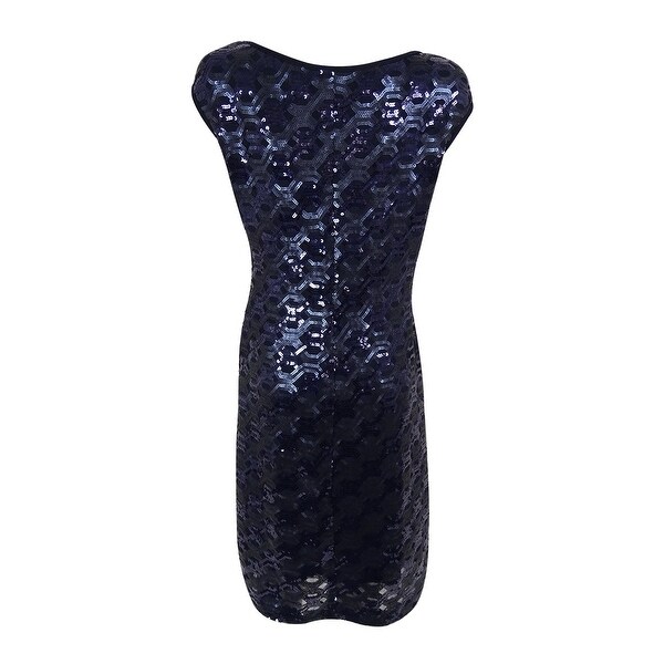 Cap Sleeve Sequin Dress